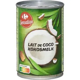 CARREFOUR SENSATION Lait de coco 400ml