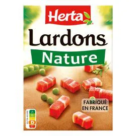 HERTA Lardons natures 200g