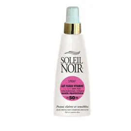 SOLEIL NOIR Lait Potecteur Vitalité Spf50 150ml