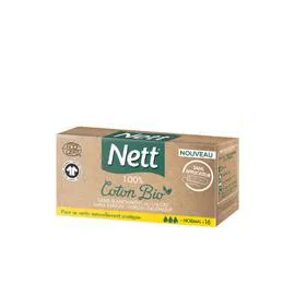 NETT Tampons normal coton Bio x16