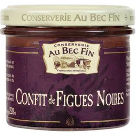 CONSERVERIE AU BEC FIN Confit De Figues Noires Du Var 100g