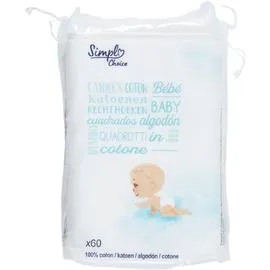 CARREFOUR SIMPL Maxi carrés bébé x60