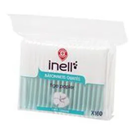 MARQUE REPÈRE, INELL Coton-tiges Recharge Tiges papier x160