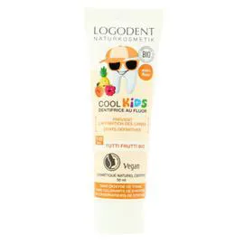 LOGONA Dentifrice Enfant au fluor Tutti Frutti Bio 72ml