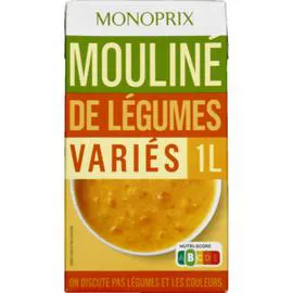 MONOPRIX Mouliné de légumes variés 1l