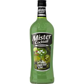 MISTER COCKTAIL Cocktail sans alcool citron vert et kiwi 75cl