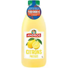 ANDROS Boisson Préparation de citrons pressés 1l