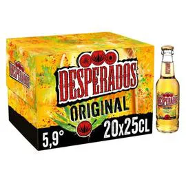 DESPERADOS Bière aromatisée téquila 20x25cl
