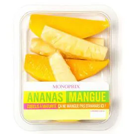 MONOPRIX Ananas mangue cueillis à maturité 250g