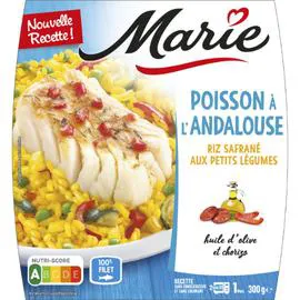 MARIE Plat cuisiné poisson à l'Andalouse 300g