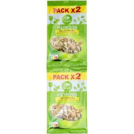 CARREFOUR CLASSIC' Pistaches grillées salées 2x125g