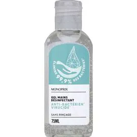 MONOPRIX Gel mains désinfectant 75ml