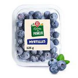 MARQUE REPÈRE, PANIER DU PRIMEUR Myrtilles 125g