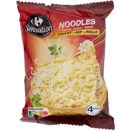 CARREFOUR Nouilles instantanées Noodles saveur poulet 85g