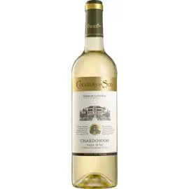 COULEURS DU SUD Chardonnay IGP Pays d'Oc, vin blanc 750ml