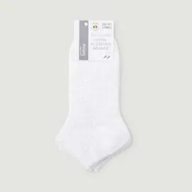 MONOPRIX FEMME Monoprix Chaussettes Imprimées Losanges Blanc x2