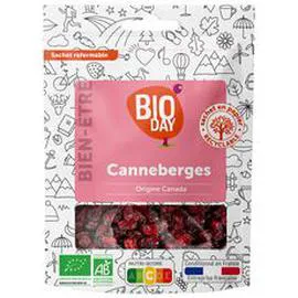 BIODAY Cranberries 125g