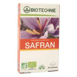 BIOTECHNIE Safran Bio 30 comprimés 50g