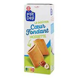 MARQUE REPÈRE, P'TIT DÉLI Biscuits fourrés Noisette 225g
