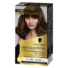 SCHWARZKOPF Coloration Capillaire 4-60 Châtain Doré l'unité