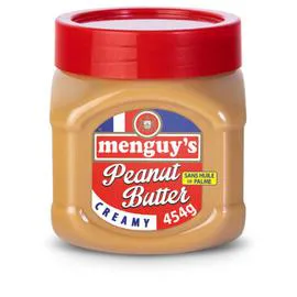 MENGUY'S Beurre de cacahuètes creamy sans huile de palme 454g