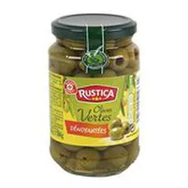 MARQUE REPÈRE, RUSTICA Olives vertes Dénoyautées 160g