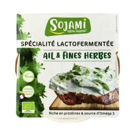 LE SOJAMI Tartinable Ail & Fines Herbes Bio 125g