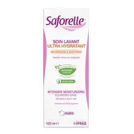 SAFORELLE Soin intime lavant ultra hydratant aloe vera 100ml