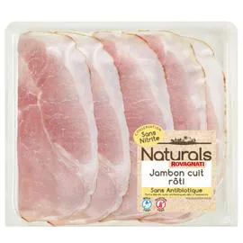 ROVAGNATI Jambon cuit rôti conservation sans nitrite 90g