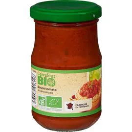 CARREFOUR BIO Sauce bio tomate provençale 190g