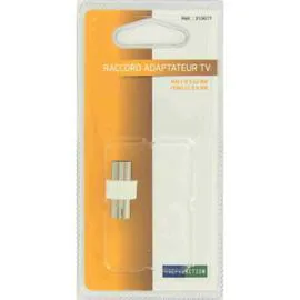 TRÉFIL Adaptateur Tv Mâle 9,52 / Femelle 9Mm l'unité