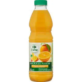 CARREFOUR EXTRA Jus d'orange avec pulpe 1l