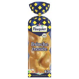 BRIOCHE PASQUIER Brioche tressée Nature 630g
