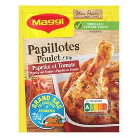MAGGI Papillotes poulet paprika tomate 28g
