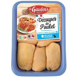 LE GAULOIS Morceaux de poulet jaune 750g