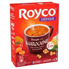 ROYCO Soupe à la marocaine 3 sachets 3x18,5g