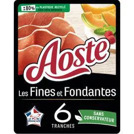 AOSTE Jambon cru 100g