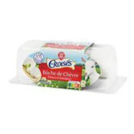 MARQUE REPÈRE, LES CROISÉS Bûche de chèvre Non affiné 19% MG 150g