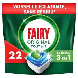FAIRY Capsules Lave Vaisselle Tout en 1 Original x22