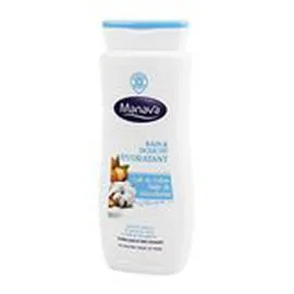 MARQUE REPÈRE, MANAVA Gel bain douche Coton macadamia 500ml