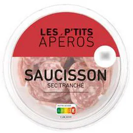 LES P'TITS APEROS Saucisson sec tranché 100g