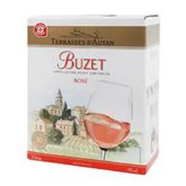 MARQUE REPÈRE, TERRASSES D'AUTAN AOC Buzet vin rosé 3l
