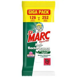 ST MARC Lingettes Nettoyante Anti-Bacteriennes x12