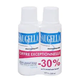 SAUGELLA Toilette intime dermoliquide 2x250ml