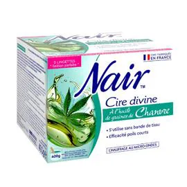 NAIR Cire Epilatoire Divine à l'Huile de Graine de Chanvre 400g