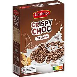 CHABRIOR Céréales Crispy Choc chocolaté 375g