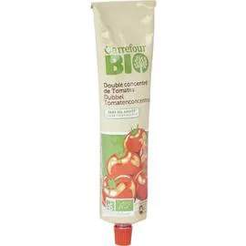 CARREFOUR BIO Double concentré de tomates bio 200g