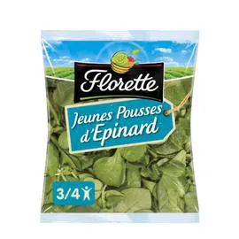 FLORETTE Salade pousses d'épinard 100g