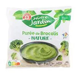 MARQUE REPÈRE, NOTRE JARDIN Purée brocolis Nature 750g