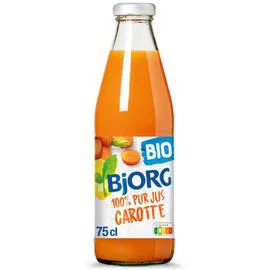 BJORG Jus de carottes Bio 75cl